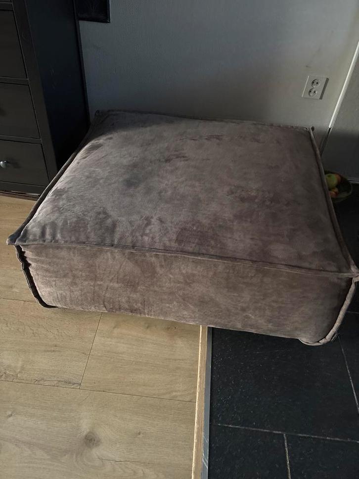 Hocker Barletta, Huis en Inrichting, Banken | Sofa's en Chaises Longues, Zo goed als nieuw, 75 tot 100 cm, Stof, Ophalen