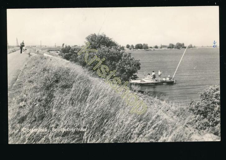 Oosterleek - Bootjesverhuur [KRST009-0795, Verzamelen, Ansichtkaarten | Nederland, Gelopen, Noord-Holland, 1960 tot 1980, Verzenden