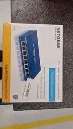 NETGEAR GS108 8-Port Gigabit Ethernet Switch - Nieuw, Ophalen of Verzenden, Nieuw