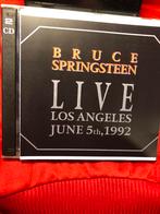 Bruce Springsteen - Rare 2 CD Live In Los Angeles june '92, Ophalen of Verzenden, Gebruikt, Poprock