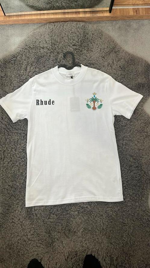 Rhude T-shirt wit maat M, Kleding | Heren, T-shirts, Nieuw, Maat 48/50 (M), Wit, Ophalen of Verzenden