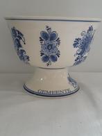 Gemeente Assen delftsblauw kastkom kastvaas (Goedewaagen), Ophalen of Verzenden