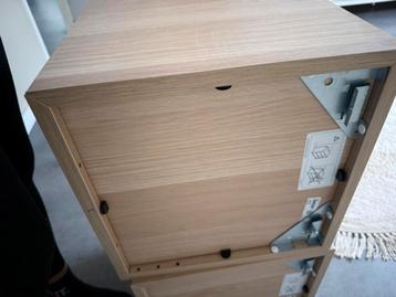 Ikea Besta basis element eiken 2 stuks - afbeelding 6