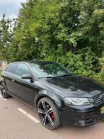 Audi A3 2.0 147KW AUT 3D 2005 Zwart, Auto's, 4 cilinders, 1984 cc, Zwart, Origineel Nederlands