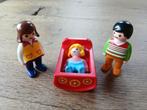 Playmobil 123 Ouders met baby - 6966, Ophalen of Verzenden, Zo goed als nieuw, Complete set