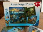 Ravenburger dinosaurus puzzel, 10 tot 50 stukjes, Ophalen of Verzenden, Zo goed als nieuw, 2 tot 4 jaar