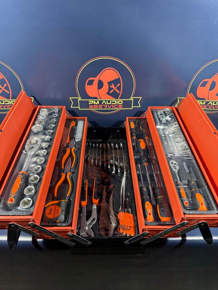 Gereedschapkist gevuld, Auto diversen, Autogereedschap, Nieuw, Ophalen