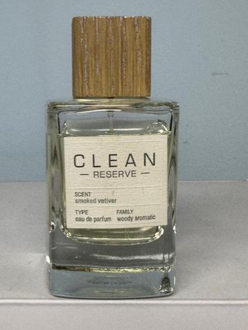 Clean Reserve Smoked Vetiver 100ml eau de parfum met nog 90% beschikbaar voor biedingen