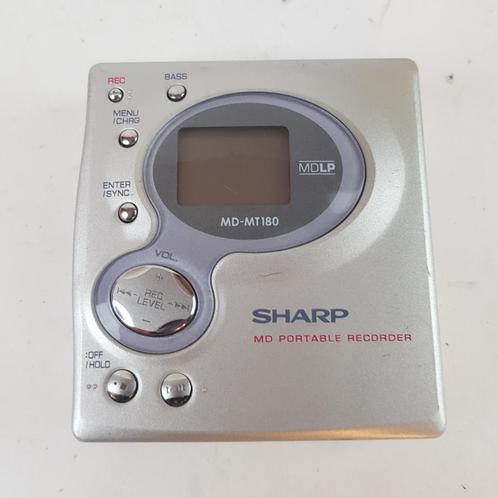Sharp MD-MT180H Minidisc speler || nu voor maar €79.99, Audio, Tv en Foto, Walkmans, Discmans en Minidiscspelers, Minidisc-recorder