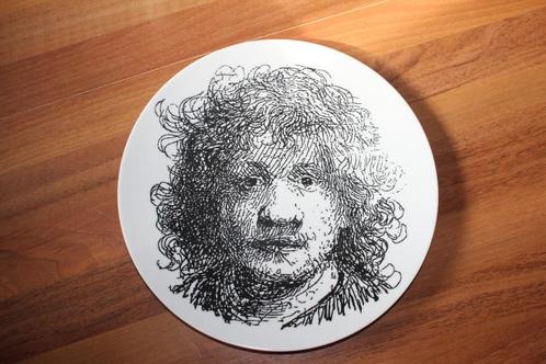 rembrandt  wandbord, groot bord, Antiek en Kunst, Antiek | Wandborden en Tegels, Ophalen