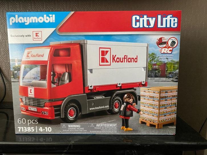 Playmobil 71385 Kaufland vrachtwagen, Kinderen en Baby's, Speelgoed | Playmobil, Nieuw, Complete set, Ophalen of Verzenden