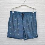 Billabong Zwem Shorts Maat S Staal Blauw Palmbomen, B, B, Billabong, Zwemshort