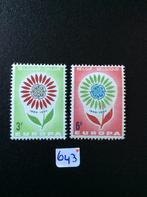 Belgie postzegels 1964 pfr M 1358/59, Ophalen of Verzenden, Postfris