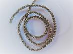 Pyriet kraal rond facet A-kwaliteit circa 3 mm, Ophalen, Nieuw, Kraal