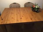 Eethoek tafel Stornas uitschuifbaar Massief grenen 147/ 204, Huis en Inrichting, Tafels | Eettafels, 200 cm of meer, Zo goed als nieuw