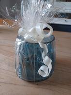 Nieuw.Riverdale kandelaar 12 cm. Blue bubble votive M., Huis en Inrichting, Woonaccessoires | Kandelaars en Kaarsen, Ophalen of Verzenden