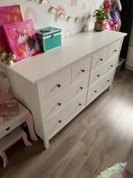 Ikea Hemnes Kast/Commode - Wit Gebeitst, Ophalen, Gebruikt, 50 tot 70 cm, 100 cm of meer