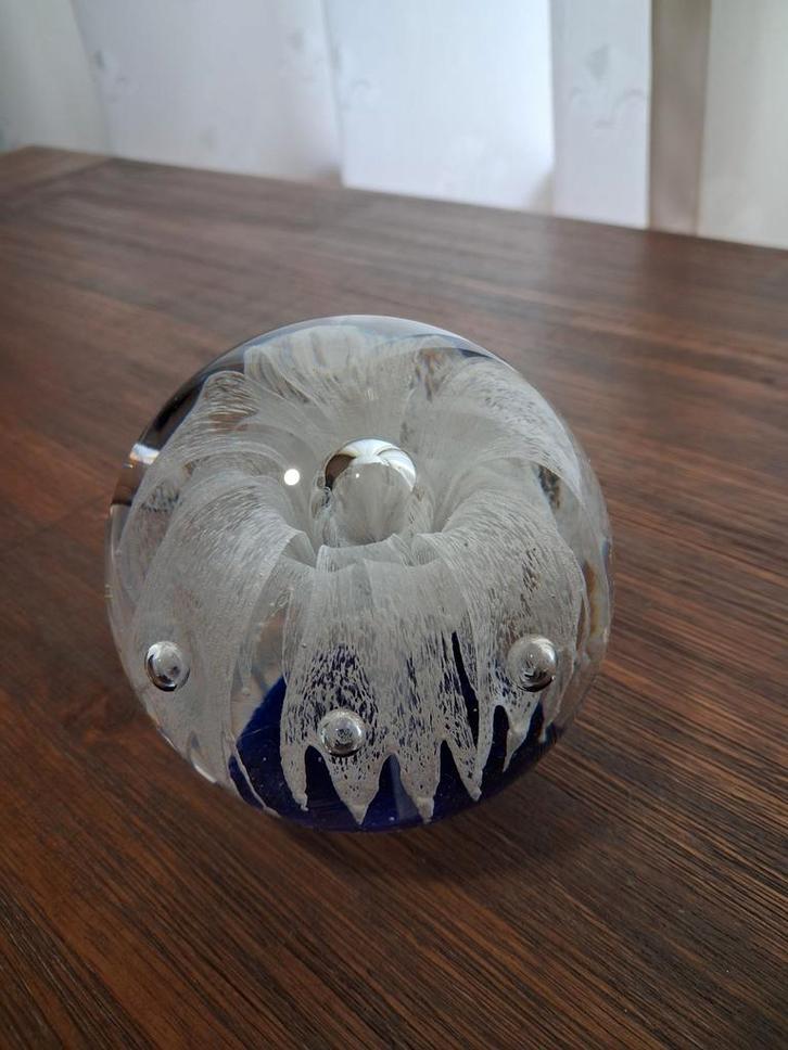 Glaskunst Bol - Kleine Beschadiging, Antiek en Kunst, Antiek | Glas en Kristal, Ophalen of Verzenden