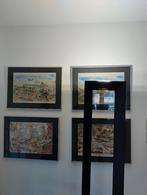 Zwarte Design staande lamp, Huis en Inrichting, Lampen | Vloerlampen, Ophalen, Gebruikt, Metaal, Italiaans strak design