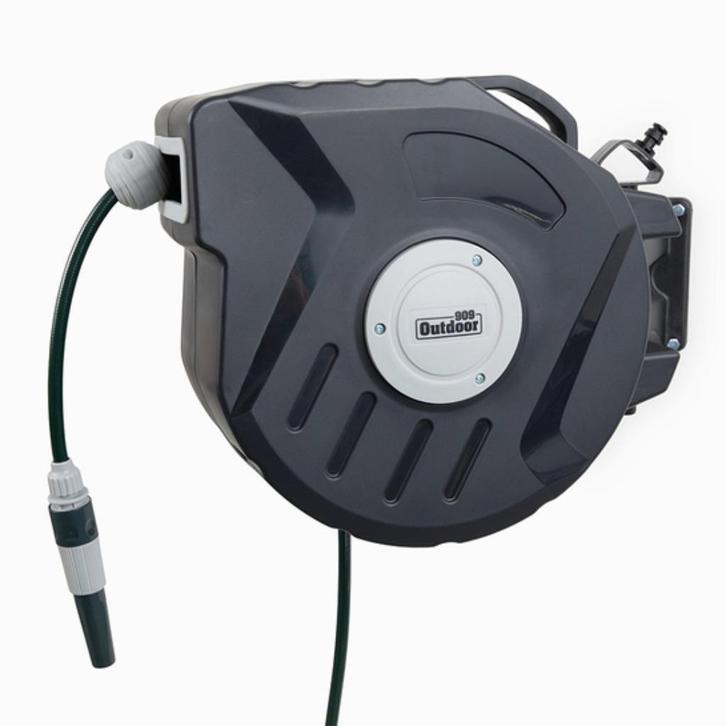 909 Outdoor Tuinslang met Haspel 20 m, Tuin en Terras, Tuinslangen, Nieuw, Tuinslanghaspel, Ophalen of Verzenden