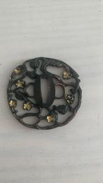 Mooi gedetailleerde Tsuba, Showa periode, Ophalen of Verzenden