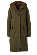 Prachtige groene winterjas / parka van Moscow, Ophalen, Moscow, Maat 36 (S), Gedragen