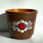 West Germany vintage BLOEMPOT Ø19,5cm VEB Haldensleben MCM, Tuin en Terras, Bloempotten, Gebruikt, Rond, Binnen, Ophalen of Verzenden