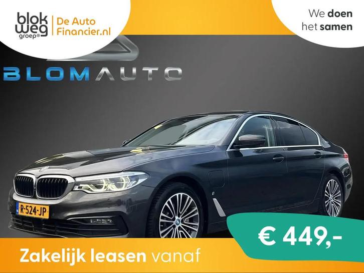BMW 5 Serie 530e iPerformance 252PK HUD+ACC+KEY € 26.400,0, Auto's, BMW, Bedrijf, Te koop, 5-Serie, 360° camera, ABS, Achteruitrijcamera