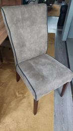 Eetkamerstoelen Straluma grijs, Ophalen, Gebruikt, Vier, Stof