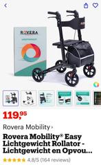 Fijne lichtgewicht rollator, stevig en stabiel, Diversen, Rollators, Ophalen of Verzenden, Opvouwbaar, Zo goed als nieuw