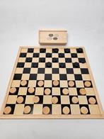 # Dambord - Schaakbord met Damstenen van hout, Hobby en Vrije tijd, Gezelschapsspellen | Bordspellen, Een of twee spelers, Ophalen of Verzenden