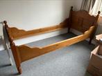 Eenpersoons grenen houten degelijk bed evt met lattenbodem, Ophalen of Verzenden