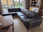 Bank Buffel leer bruin, Ophalen, Gebruikt, Leer