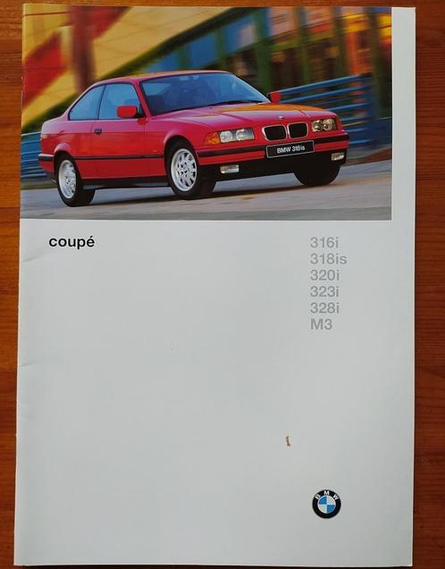 BMW coupe e36 316i 318is 320i 323i 328i M3 NL brochure 1996, Boeken, Auto's | Folders en Tijdschriften, Zo goed als nieuw, BMW