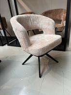 Avena Chair Cream - Nieuw in alle kleuren!, Huis en Inrichting, Stoelen, Overige kleuren, Nieuw, Ophalen of Verzenden, Stof