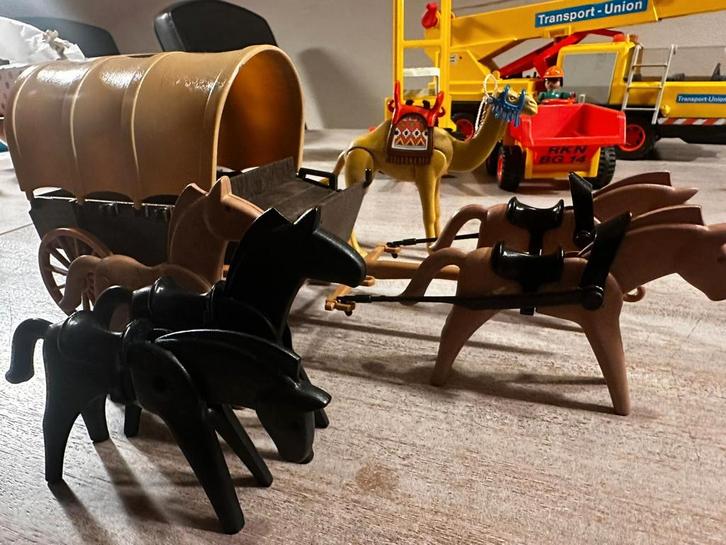 Grote partij Playmobil; o.a. politie, "bouw" , ruimtevaart, Kinderen en Baby's, Speelgoed | Playmobil, Gebruikt, Ophalen