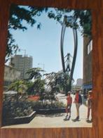 Rotterdam - Coolsingel  met plastiek van Gabo voor Bijenkorf, Verzenden, Ongelopen, Zuid-Holland