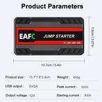 600a Auto Jump Starter PowerBank jumpstarter 12V starthulp, Auto diversen, Jumpstarters, Nieuw, Ophalen of Verzenden, A, A