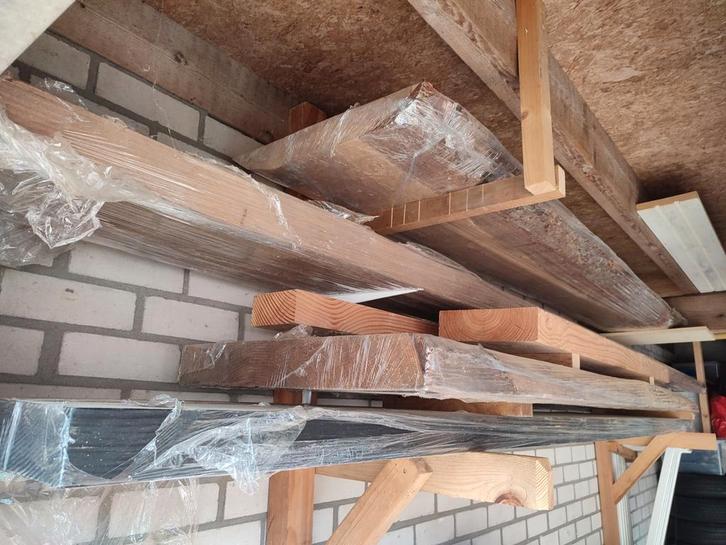 Douglas hout voor meubelmakers, Doe-het-zelf en Verbouw, Hout en Planken, Nieuw, Plank, Overige houtsoorten, 300 cm of meer, 50 mm of meer