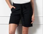 Studio Anneloes bermuda short zwart heavy travelstof mt XS, Kort, Zwart, Ophalen of Verzenden, Zo goed als nieuw