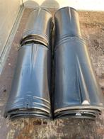 16 stuks vorstpannen nibra zwart verglaast, Doe-het-zelf en Verbouw, Dakpannen en Dakbedekking, Overige materialen, Zwart, Ophalen of Verzenden