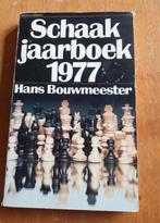 Schaakjaarboek 1977 - Hans Bouwmeester, Boeken, Ophalen of Verzenden, Gelezen, Overige onderwerpen, Hans Bouwmeester
