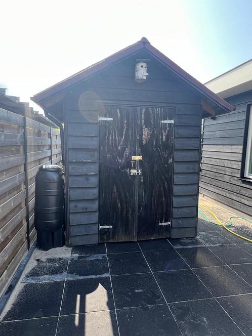 Tuinhuis tuingarage, Tuin en Terras, Tuinhuizen, Zo goed als nieuw, Hout, 250 tot 500 cm, 200 tot 400 cm, 1 raam, Ophalen