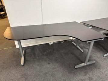 IKEA Galant Hoekbureau 200x120cm - Verstelbaar - afbeelding 1
