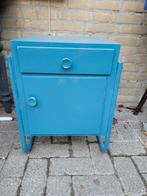 Vintage nachtkastje (jaren 60), Huis en Inrichting, Slaapkamer | Nachtkastjes, Ophalen, Gebruikt, Minder dan 45 cm, 55 tot 70 cm