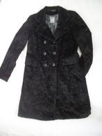 Winterjas Mantel Zwart Fluweel - Wega 1951 - 40 - nieuw, Kleding | Dames, Jassen | Winter, Maat 38/40 (M), Zwart, Nieuw, Wega 1951