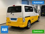 Nissan Nv200 Evalia 7 Pers. TAXI / Groepsvervoer Elektrisch, Auto's, Stof, Gebruikt, Zwart, Wit