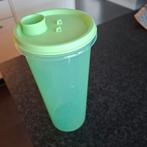 Schenkkan Tupperware 1,1 liter, Ophalen of Verzenden, Gebruikt, Groen, Beker of Kan