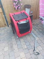 Hondenfietskar. Rood / zwart, Fietsen en Brommers, Fietsaccessoires | Aanhangers en Karren, Ophalen, Zo goed als nieuw, Hondenkar