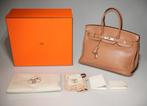 Hermes Birkin 35 Biscuit Phw Swift, Sieraden, Tassen en Uiterlijk, Tassen | Damestassen, Ophalen of Verzenden, Gebruikt, Bruin